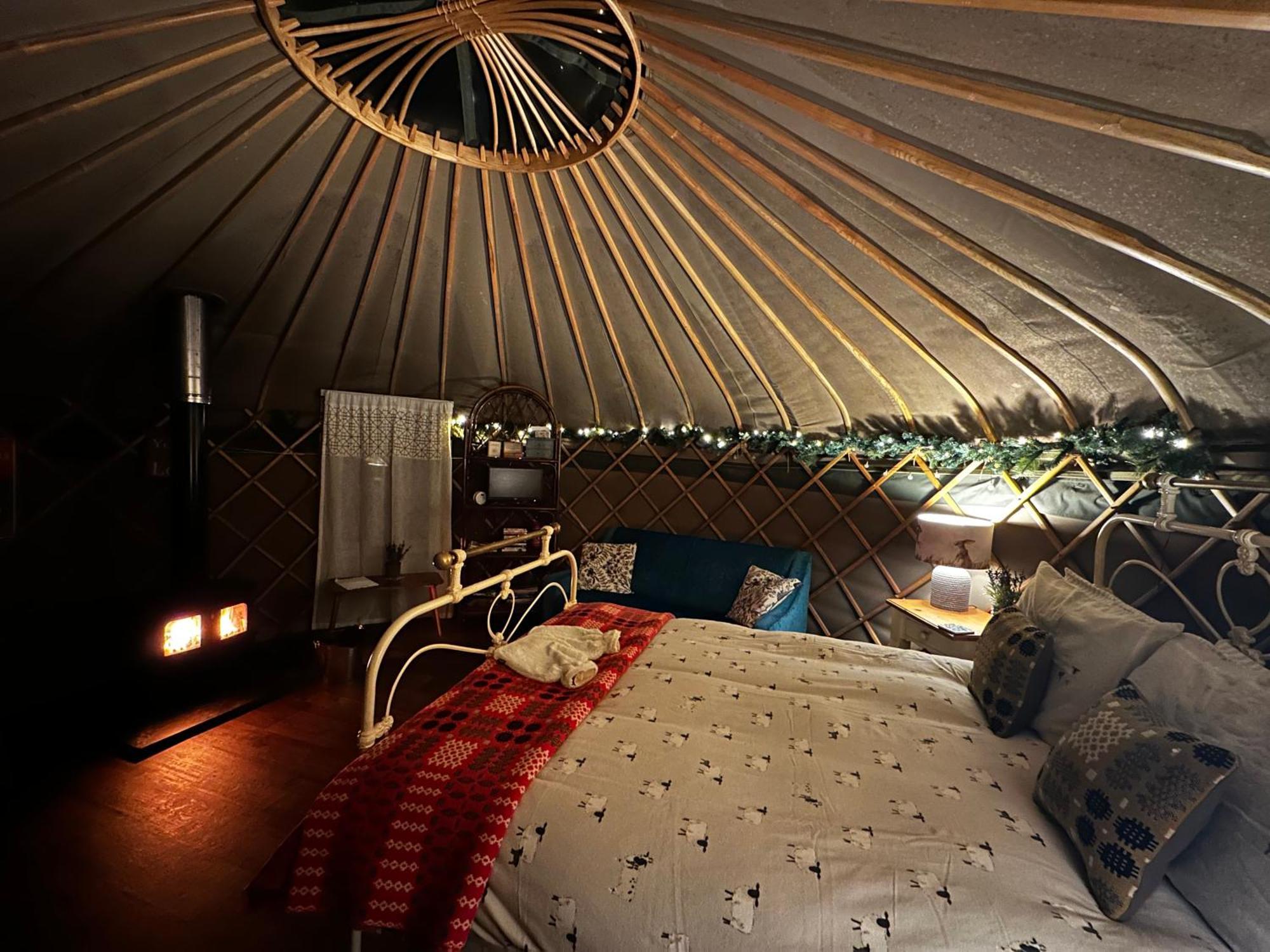 Sunbank Yurt Hotell Llangollen Exteriör bild