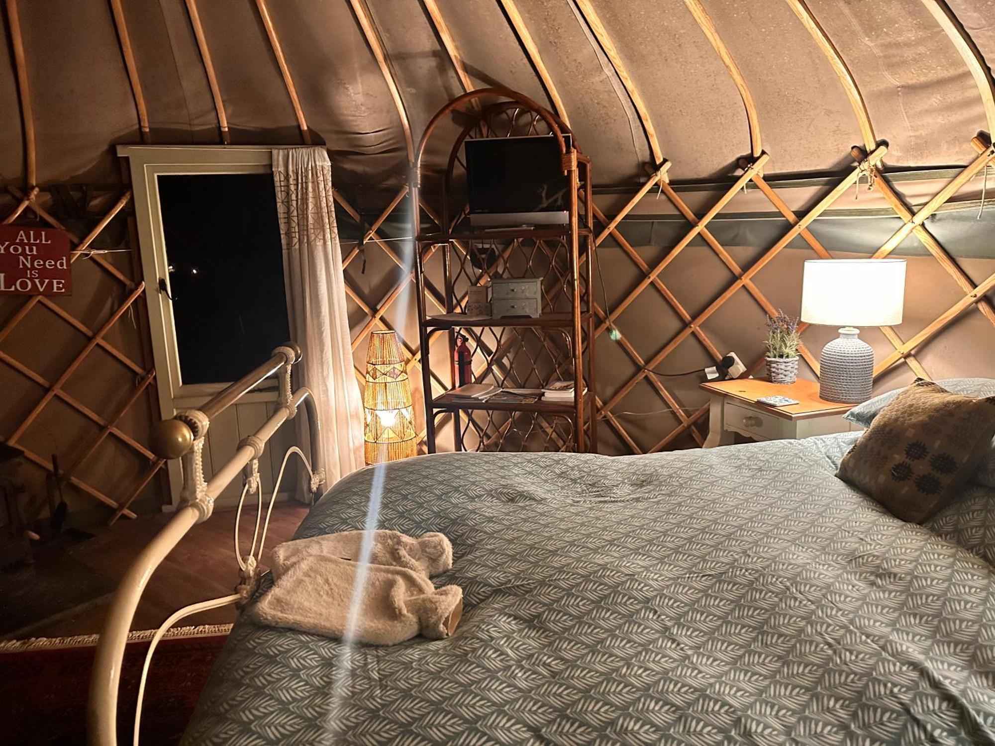 Sunbank Yurt Hotell Llangollen Exteriör bild