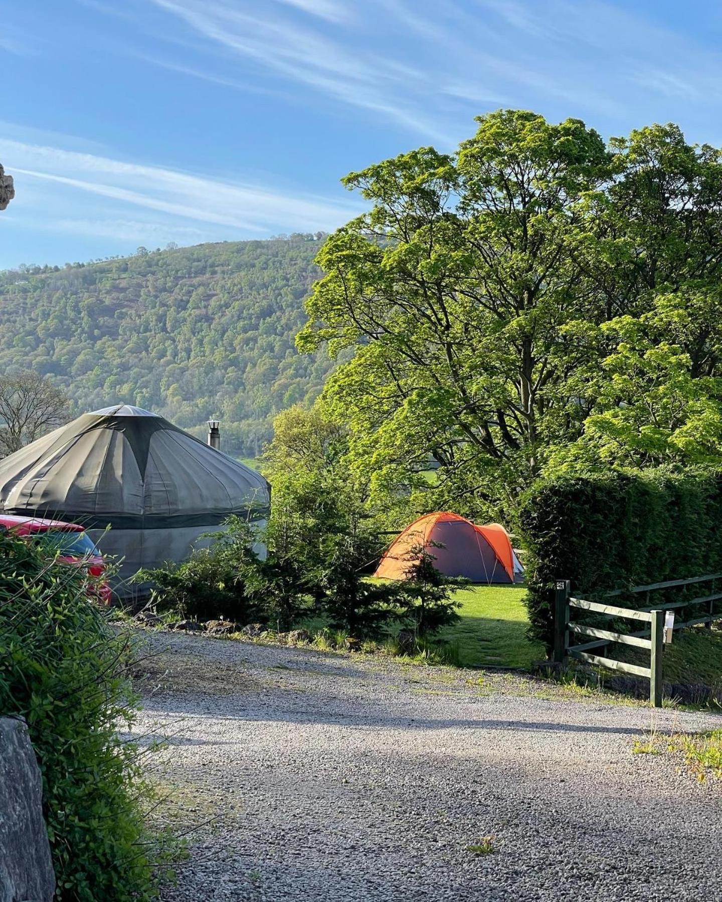 Sunbank Yurt Hotell Llangollen Exteriör bild